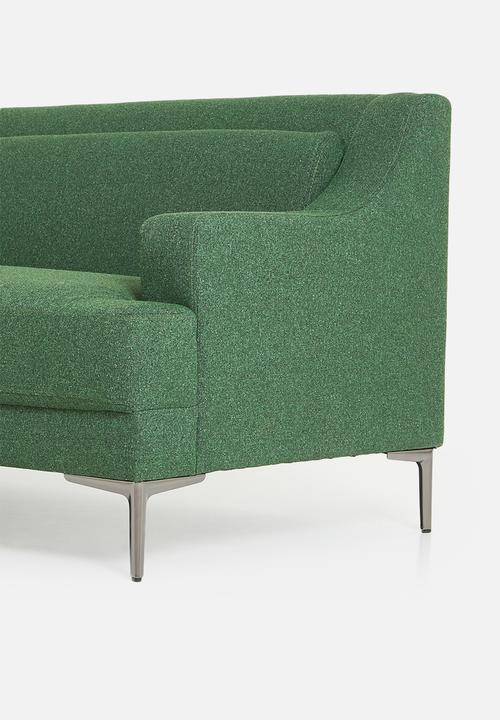 Sixth Floor - Mojo 3 seater sofa - dark green