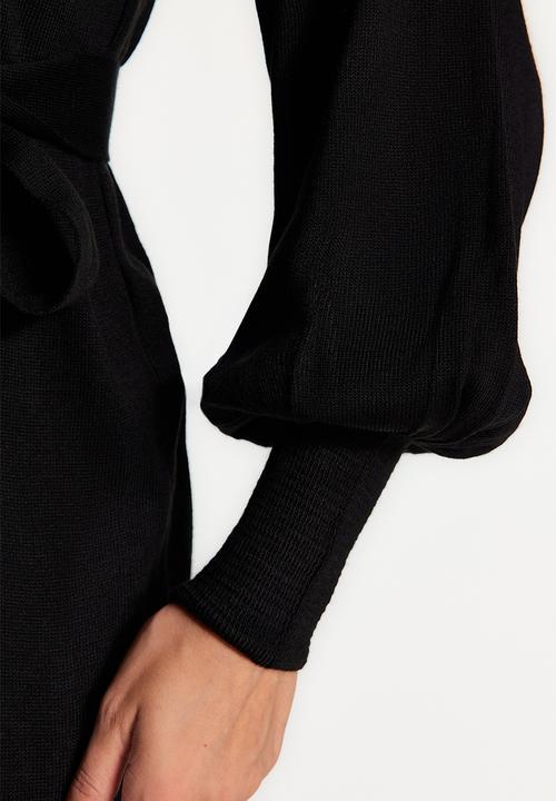 Trendyol - Modest turtleneck sweater dress - black