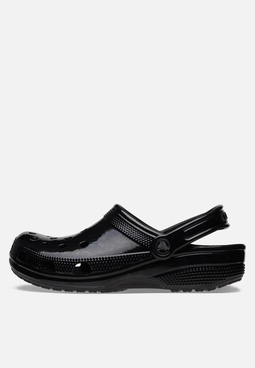 Crocs - Classic high shine clog - black