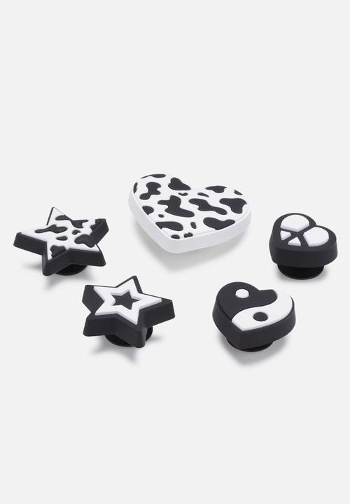 Crocs - Mono bnw - 5 pack - black & white 
