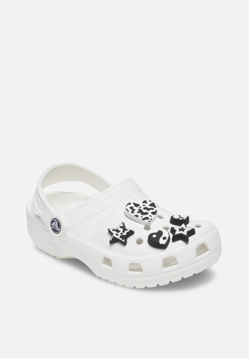Crocs - Mono bnw - 5 pack - black & white 