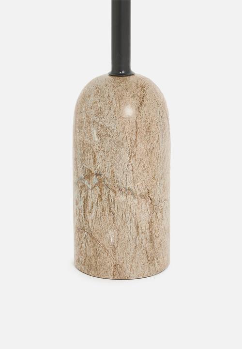 SF Collection - Kaisley side table - white & natural