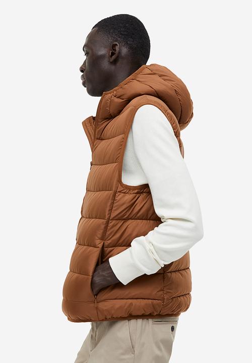 H&M - Padded lightweight gilet - Brown