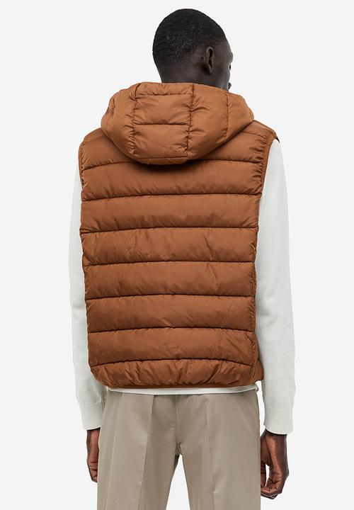 H&M - Padded lightweight gilet - Brown