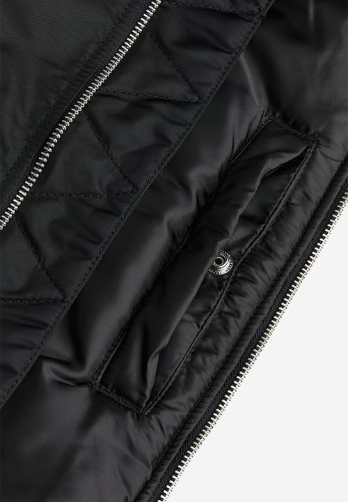 H&M - Loose fit bomber jacket - black