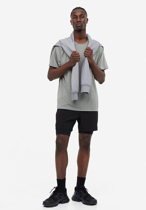 H&M - Drymove™ sports top - grey