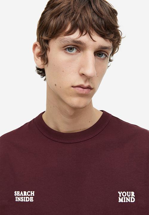 H&M - Coolmax® loose fit T-shirt - red