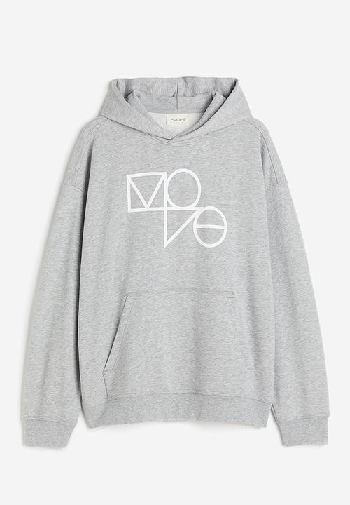 H&M - Drymove™ loose fit training hoodie - grey