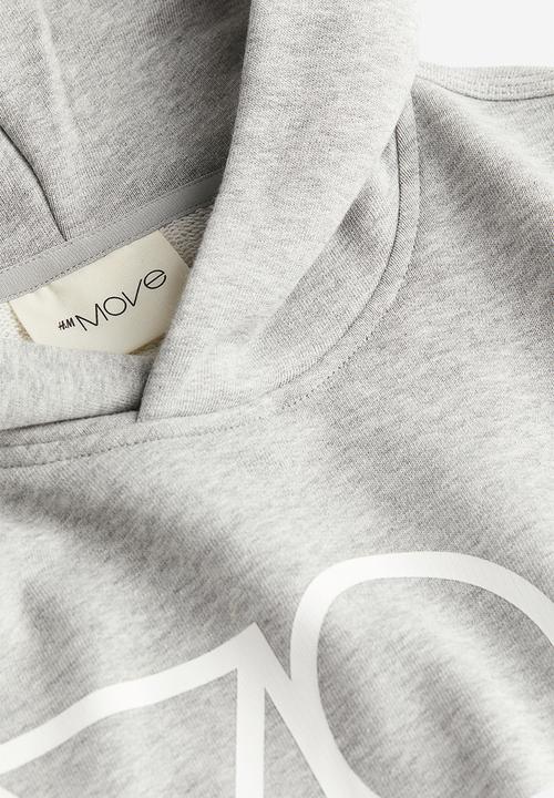 H&M - Drymove™ loose fit training hoodie - grey