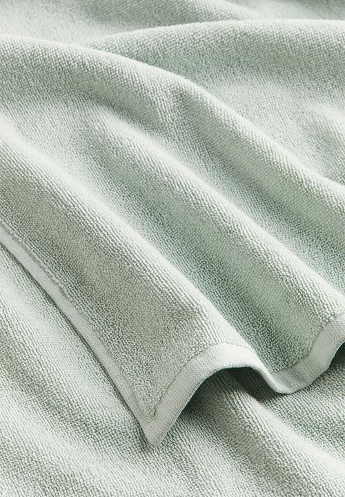 H&M - Terry bath sheet - Green