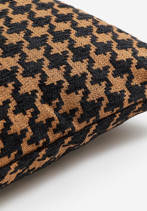H&M - Jacquard-weave cushion cover - brown