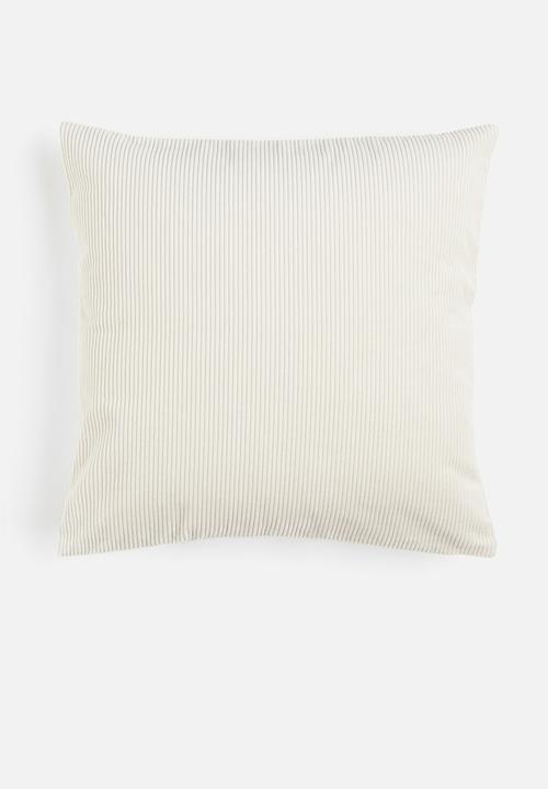 Corduroy cushion cover - beige