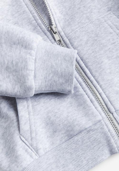 H&M - Zip-through hoodie - grey