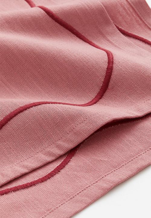 H&M - Cotton table runner - pink