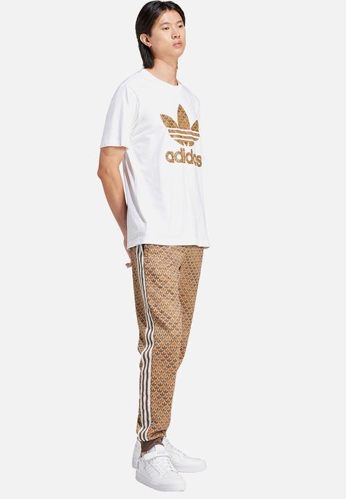 adidas Originals - Classic Monogram graphic tee - white
