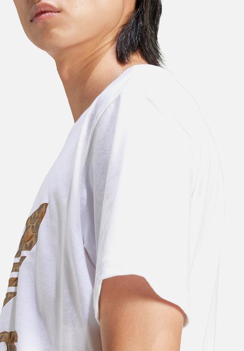 adidas Originals - Classic Monogram graphic tee - white
