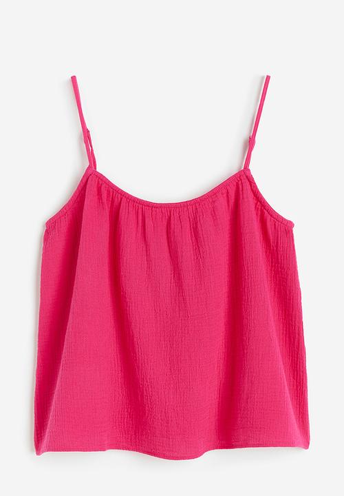 H&M - Strappy top - cerise