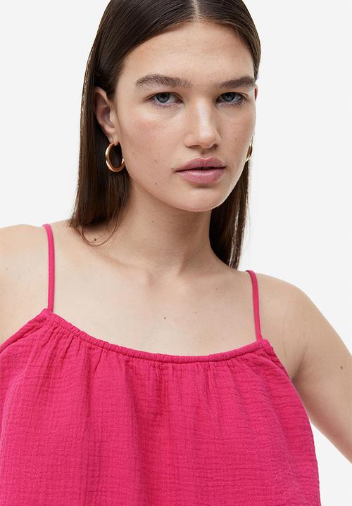 H&M - Strappy top - cerise