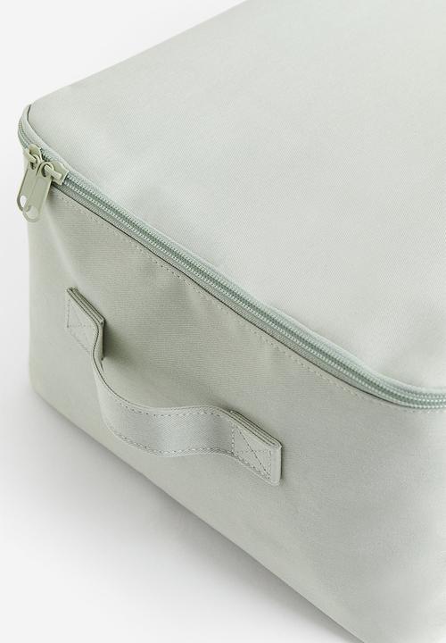 H&M - Lidded toy storage basket - green