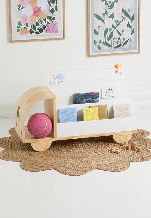 Sixth Floor - Automobile book rack-Natural