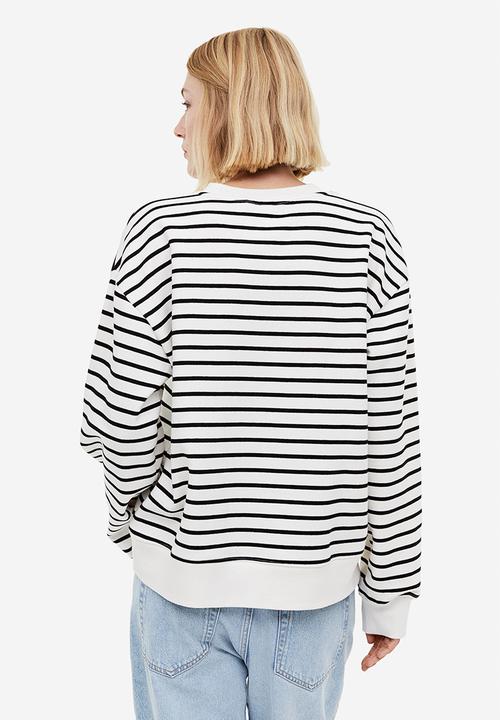 H&M - Crew neck sweatshirt - cream/paris