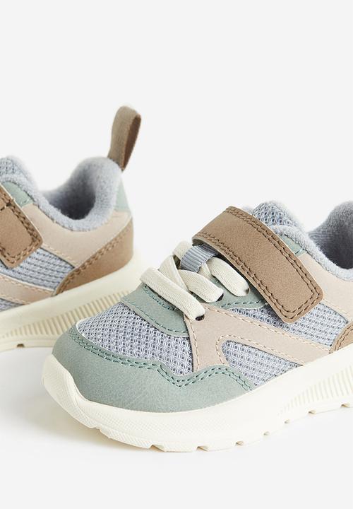 H&M - Lightweight-sole trainers - green & grey