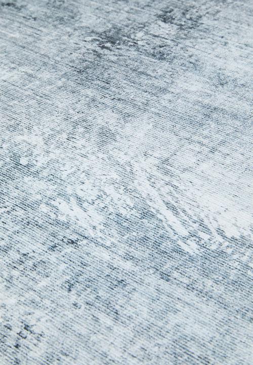 Sixth Floor - Ezra printed runner - distressed grey
