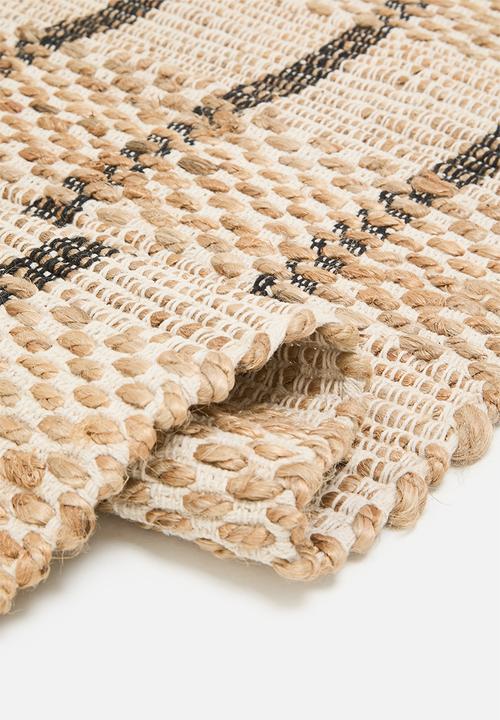 Sixth Floor - Jute Check Rug