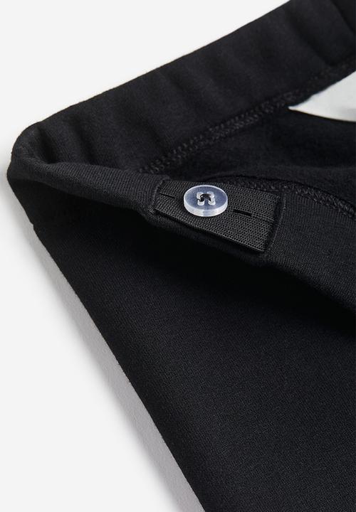 H&M - Brushed-inside leggings - black