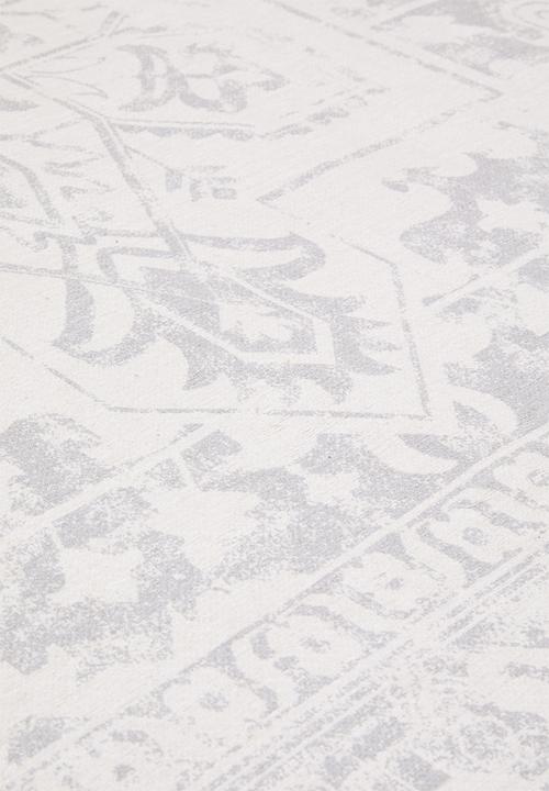Sixth Floor - Chenille Antique distressed rug - Grey