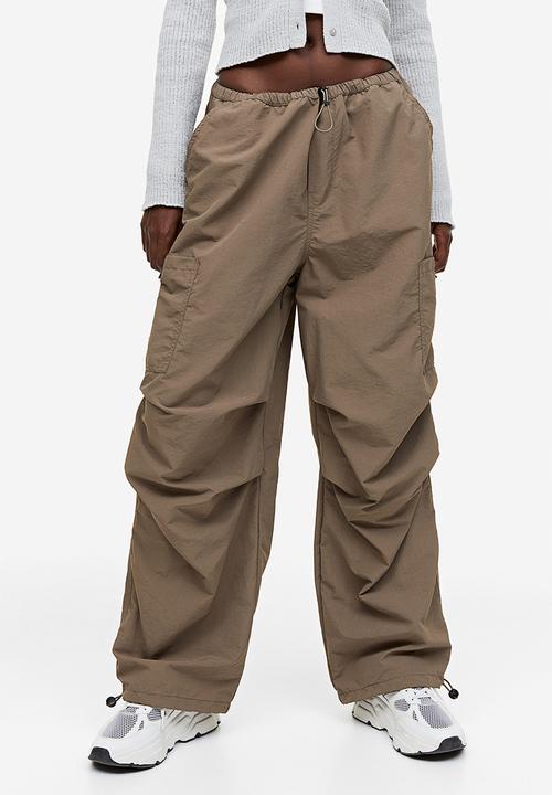 H&M - Parachute trousers - beige