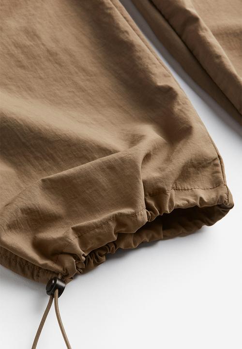 H&M - Parachute trousers - beige