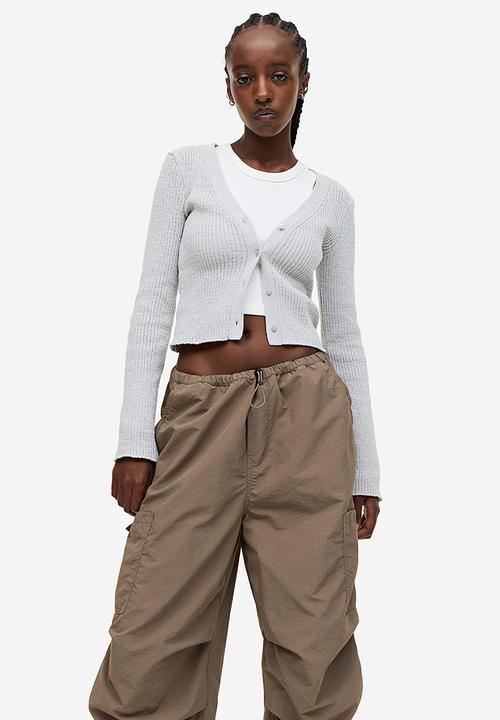 H&M - Parachute trousers - beige
