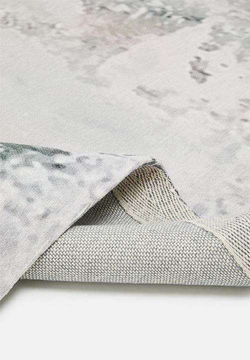 Sixth Floor - Chenille Distressed Rug - Green