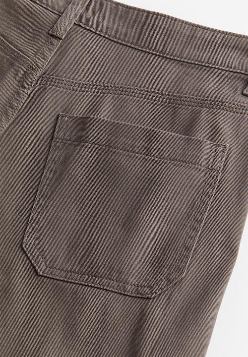 H&M - Twill cargo trousers - beige