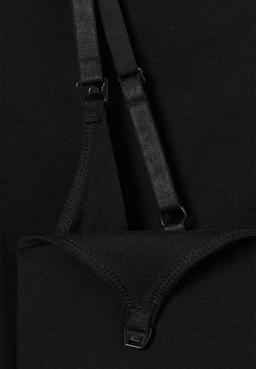 H&M - Mama 2-pack nursing tops - Black