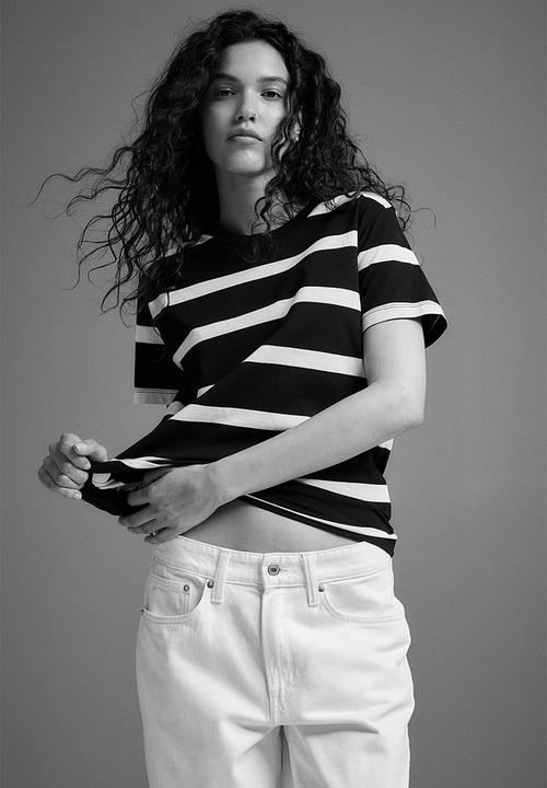 H&M - Cotton T-shirt - Black