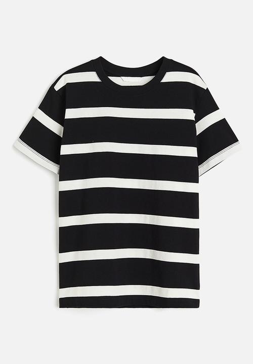 H&M - Cotton T-shirt - Black