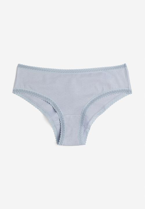 H&M - 3 Pack hipster briefs - blue & white 