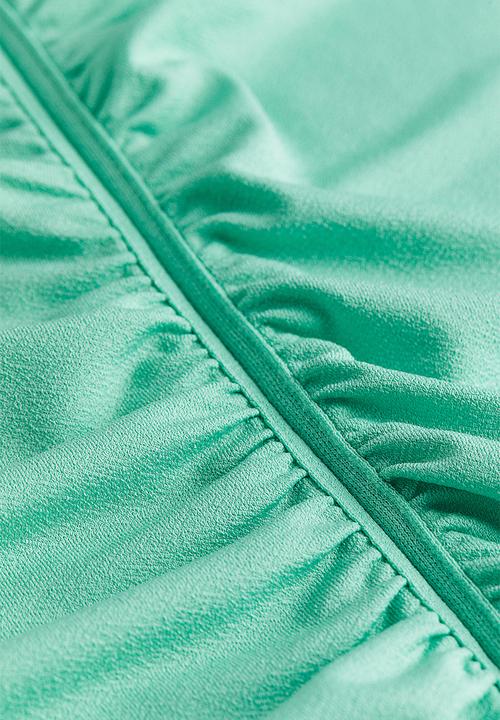 H&M - Draped bodycon dress - mint green