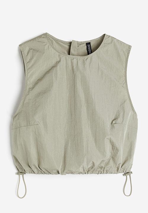 H&M - Cropped top - green