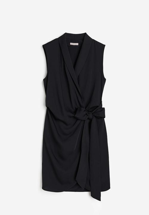 H&M - Blazer wrap dress - black
