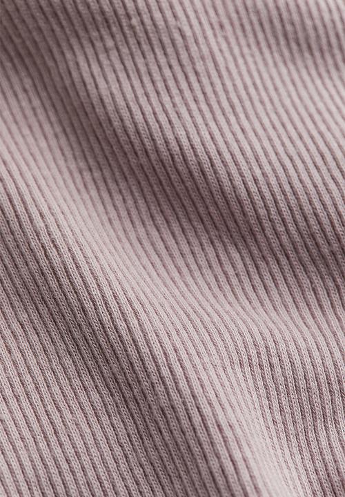 H&M - Ribbed cropped top - Pink