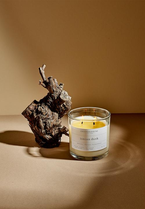 Amanda Jayne - Ionian Dusk Double Wick Soy Candle - natural