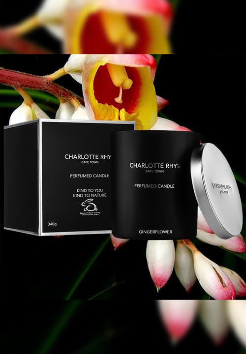 CHARLOTTE RHYS - Ginger Flower Scented Large Candle
