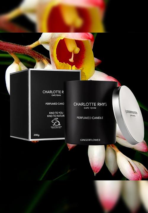 CHARLOTTE RHYS - Ginger Flower Scented Medium Candle