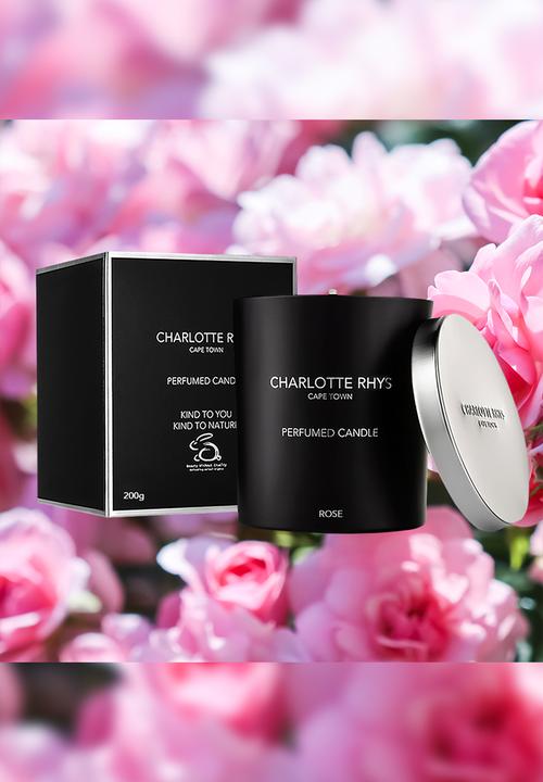 CHARLOTTE RHYS - Rose Scented Medium Candle