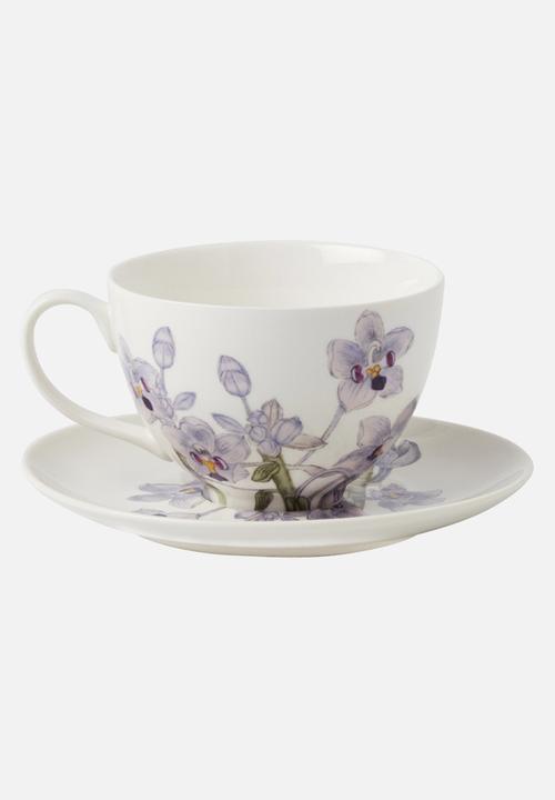 Maxwell & Williams - Royal botanic gardens cup & saucer - lilac