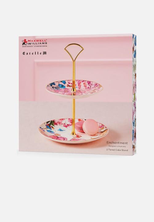 Maxwell & Williams - Enchantment 2 tier cake stand - multi