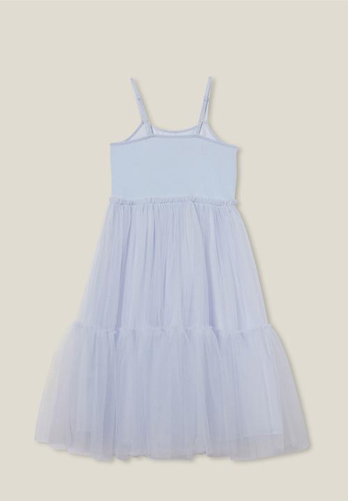 Cotton On - Iris dress up dress - morning blue/rainbows